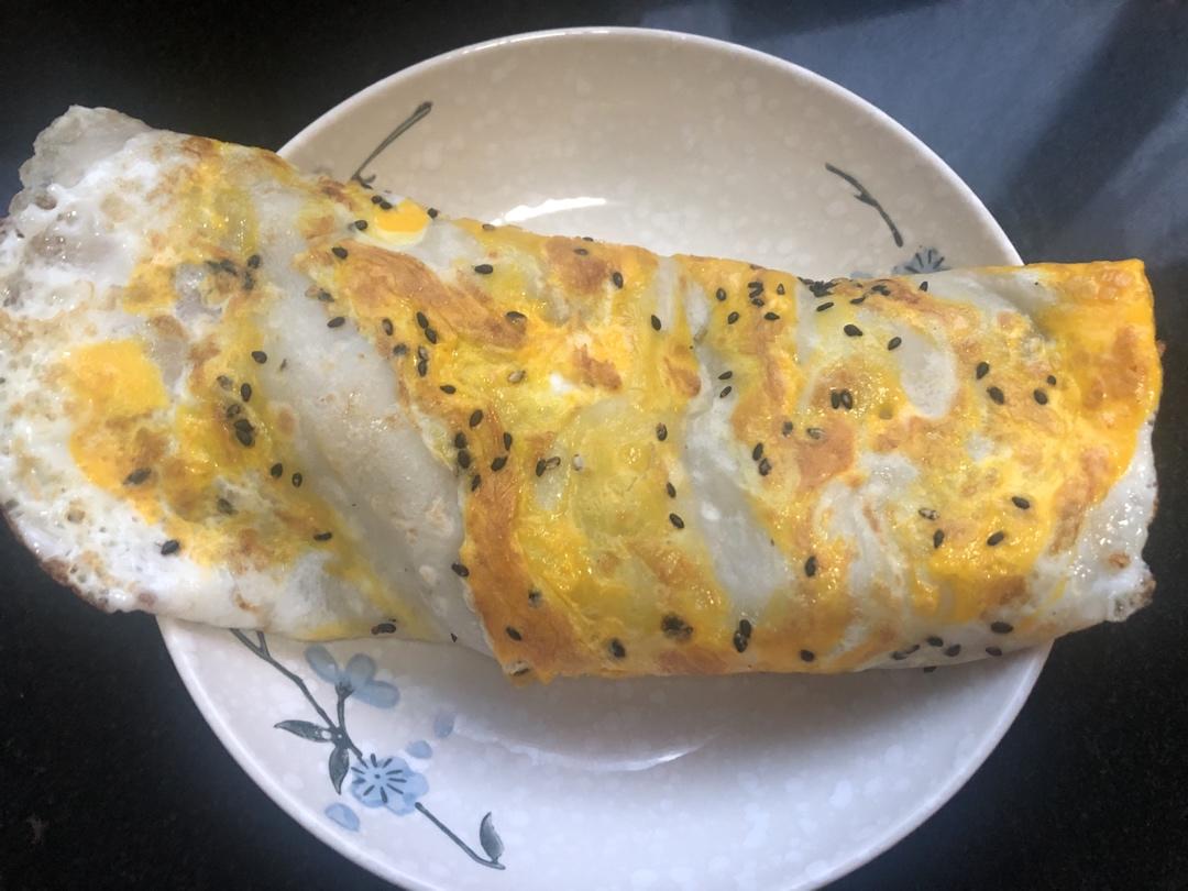天津卫的早餐～煎饼果子