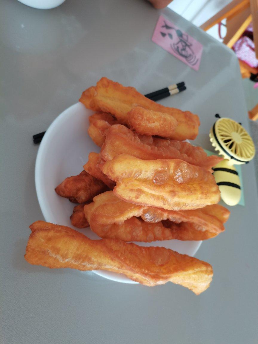 早餐店香酥大油条 酥香可口 各个空心 附细节视频详解