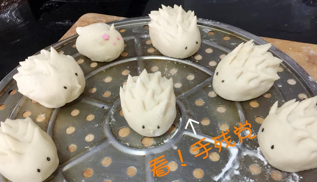 自制无油奶黄包