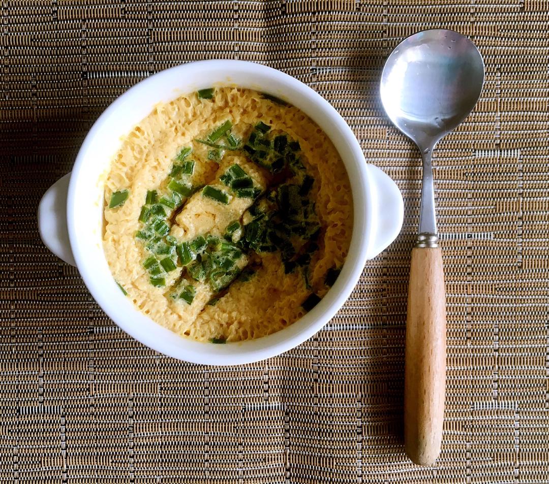 芊芊小宝做的忆儿时味道小葱炖蛋