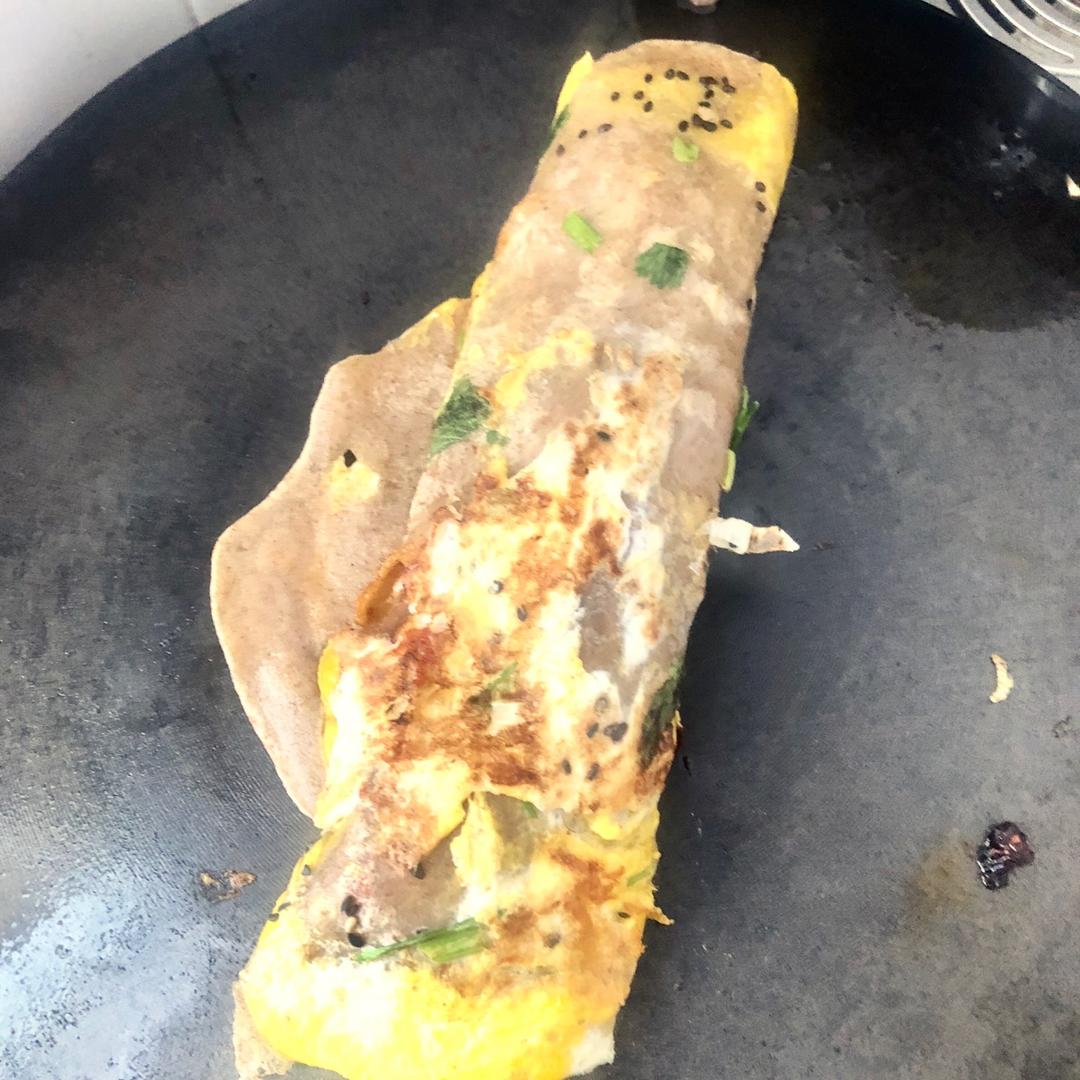 煎饼果子 美味自给自足