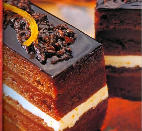 橙香巧克力蛋糕—柴田武的做法