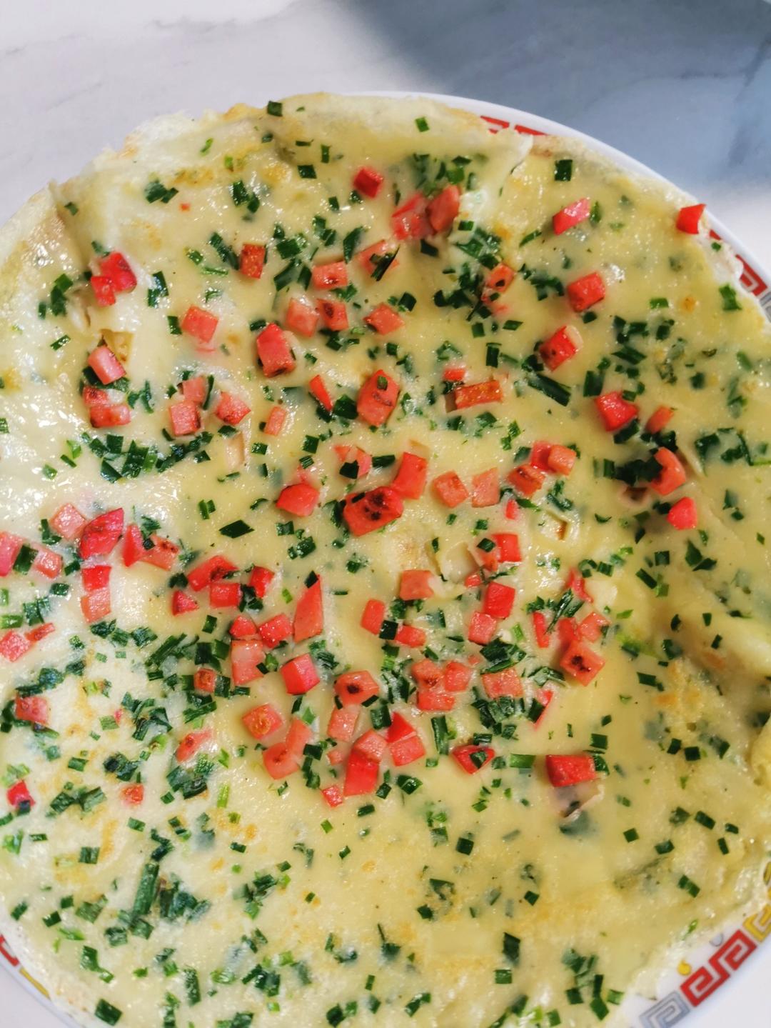 百吃不厌的韭菜鸡蛋饼‼️简单零失败㊙️厨房小白也能一次成功‼️