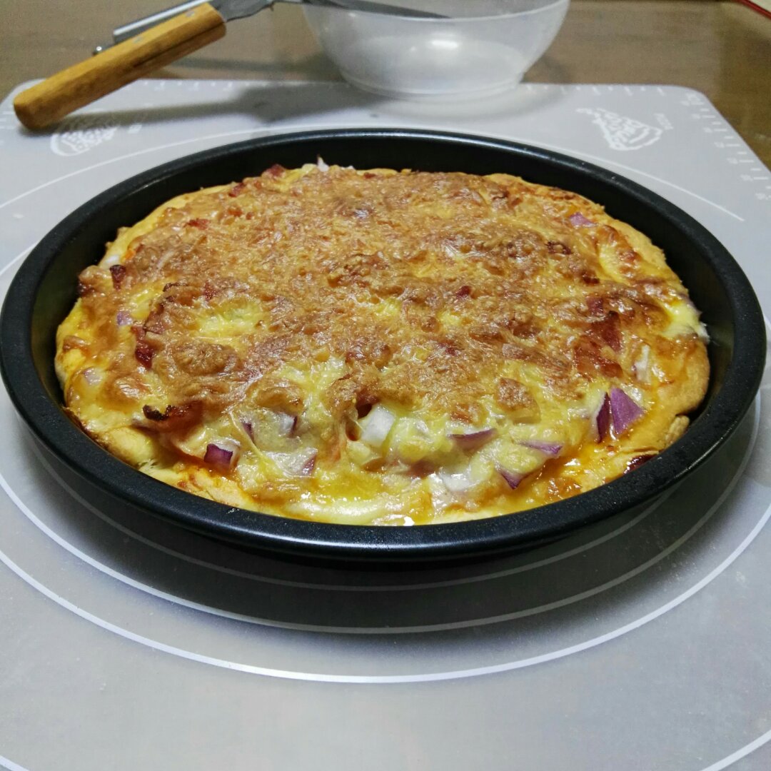 芝士培根火腿披萨Pizza