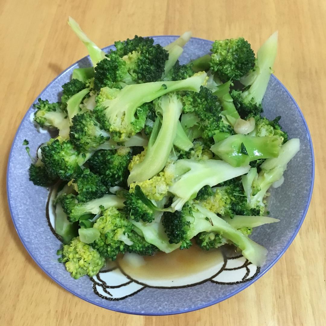 蚝油蒜蓉西兰花