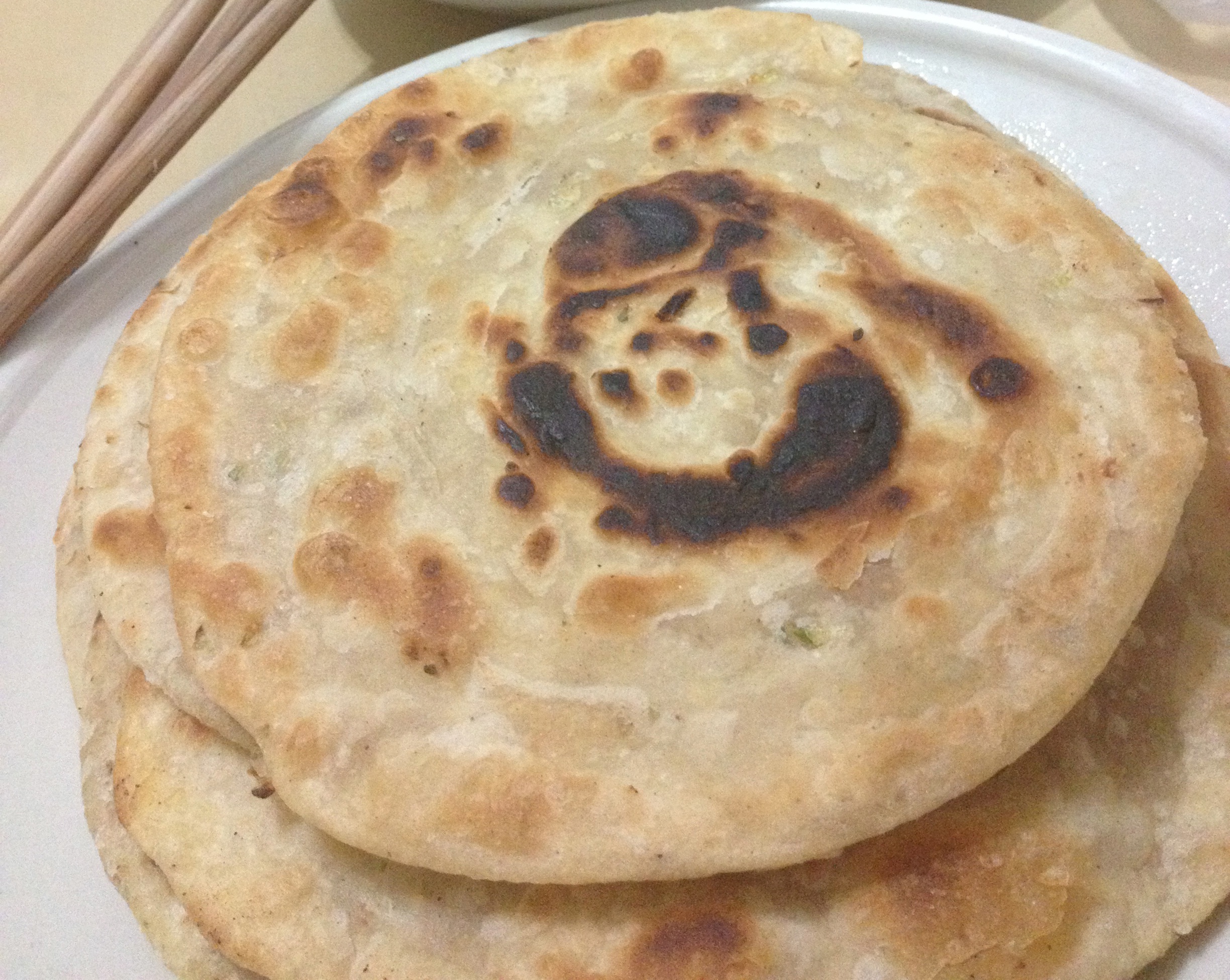 椒盐葱油饼