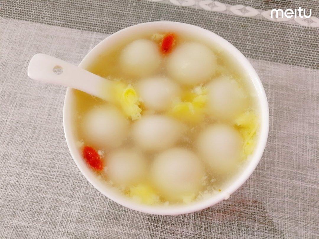 桂花酒酿大元宵