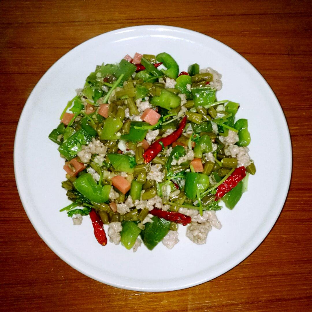 酸豆角肉沫