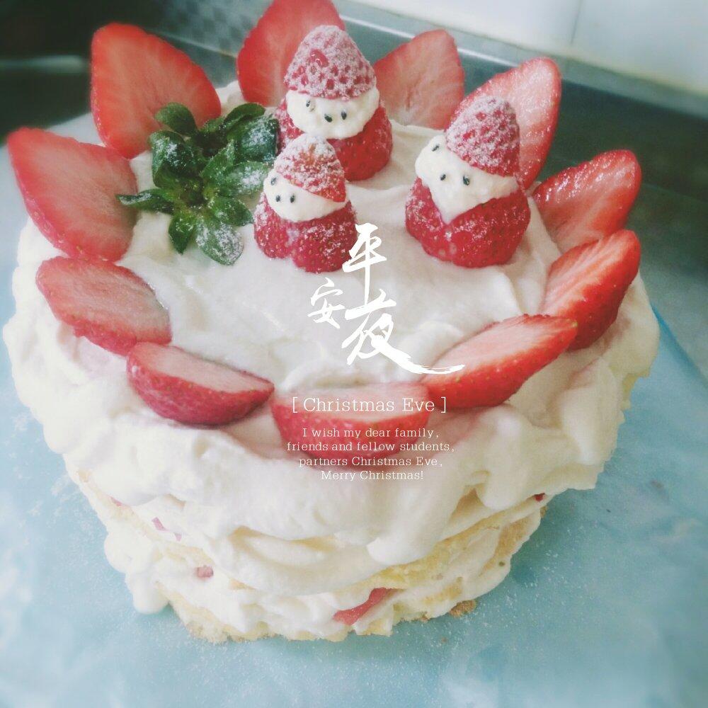 圣诞呆萌裸蛋糕