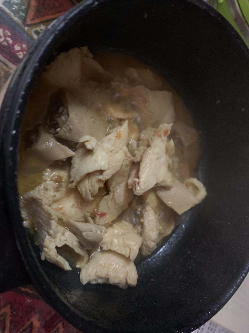 豆汁鸡胸肉的做法 步骤6