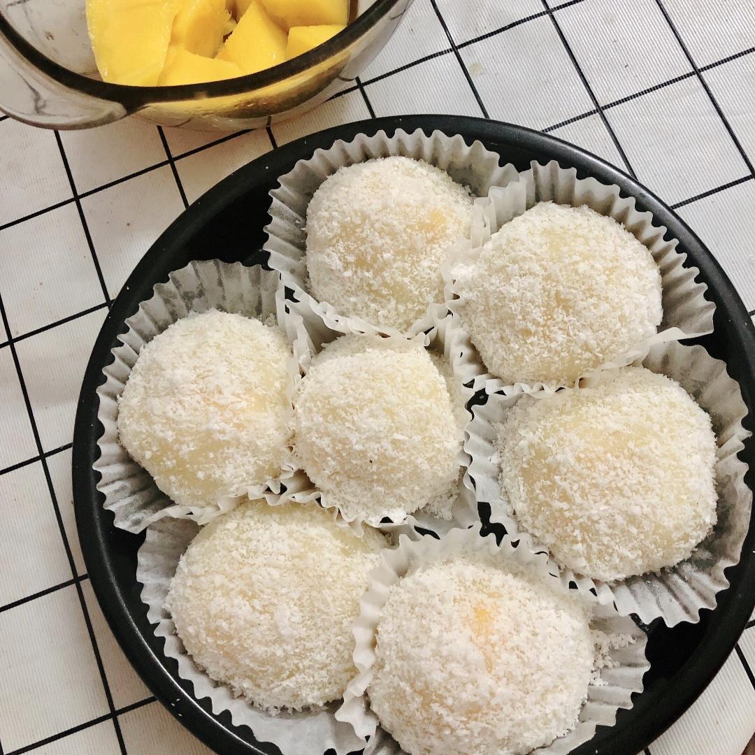 吃成小瘦子kkkk做的超软糯的糯米糍