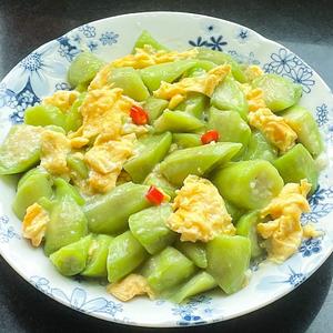 夏季美味家常菜！丝瓜炒鸡蛋的做法 步骤13