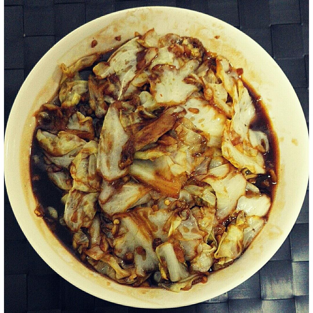 手撕包菜的入味烧法