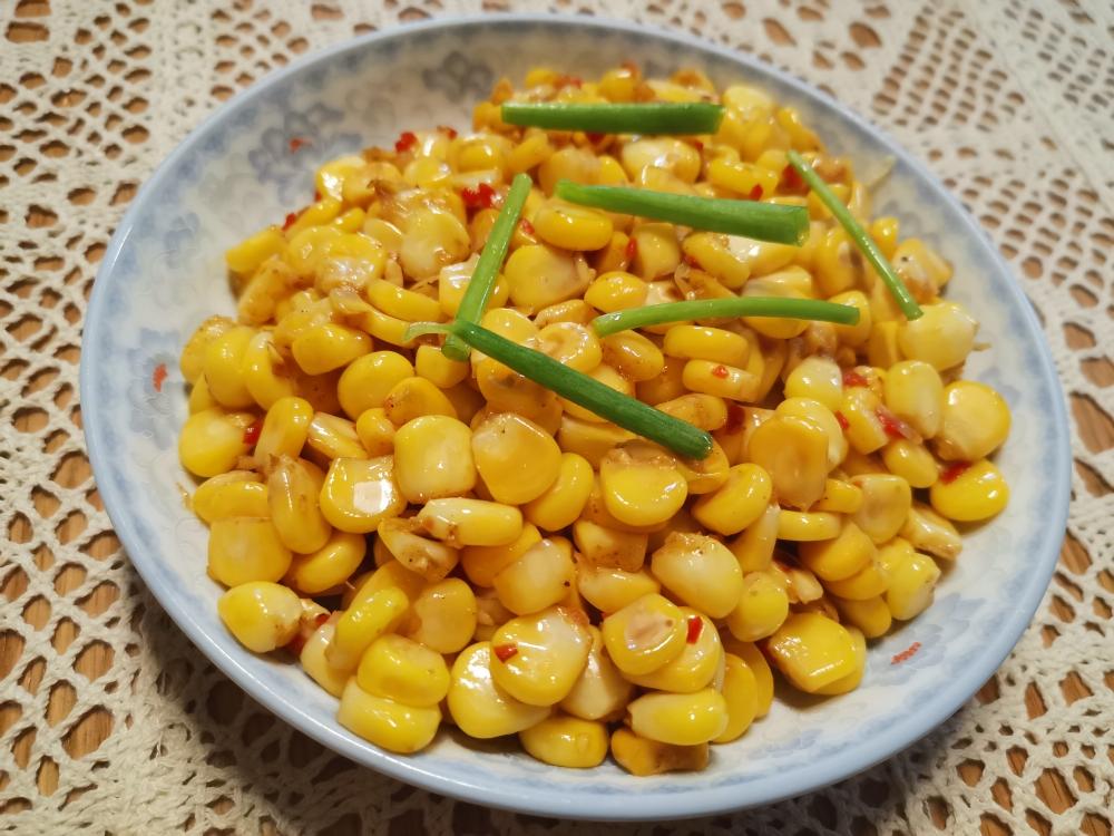 极简家常菜之清炒玉米粒
