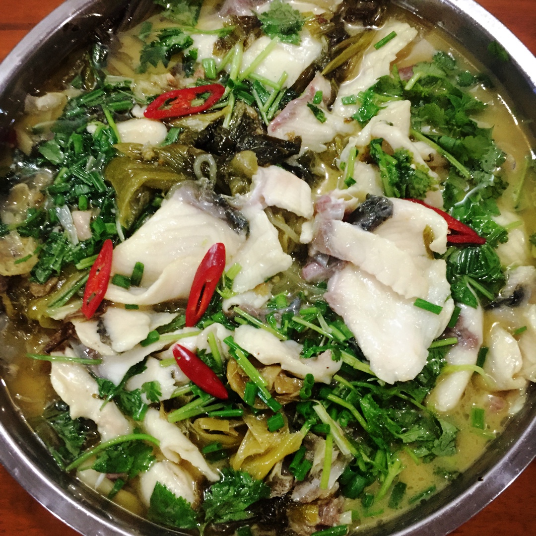 鹏太太吉祥做的酸菜鱼