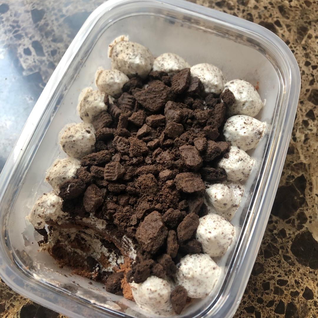 好吃到流泪的奥利奥咸奶油盒子蛋糕