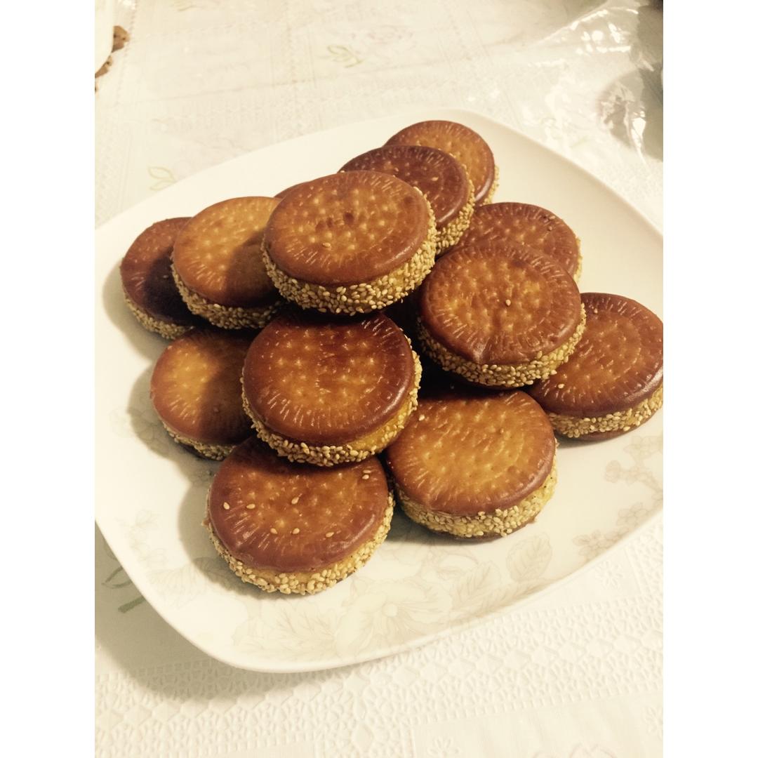 金钱南瓜饼