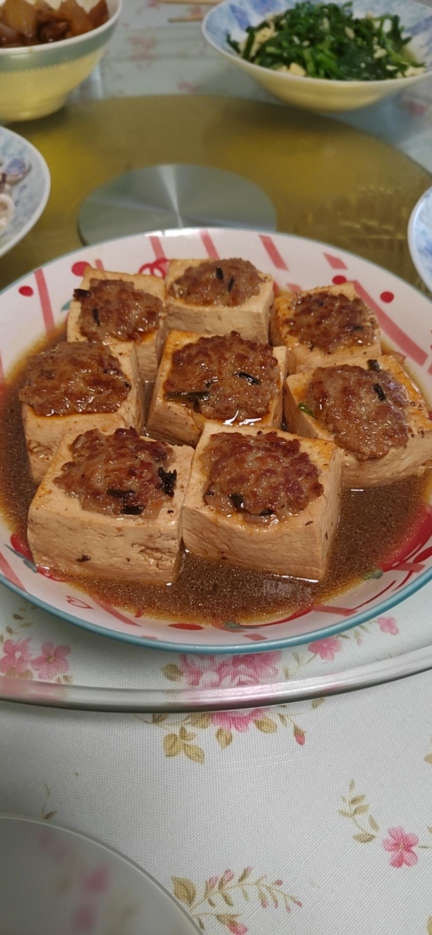 万能肉馅｜酿豆腐 超简单