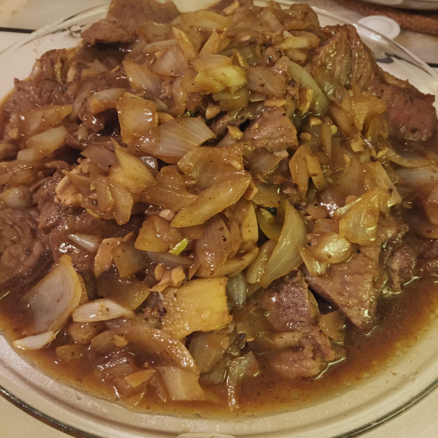 黑椒牛仔骨