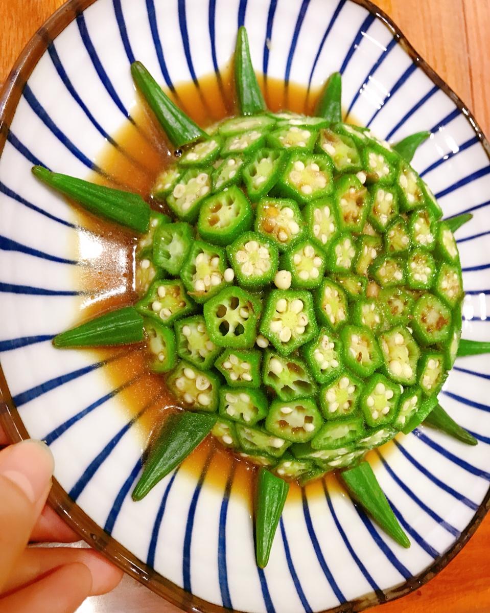 土豆泥秋葵