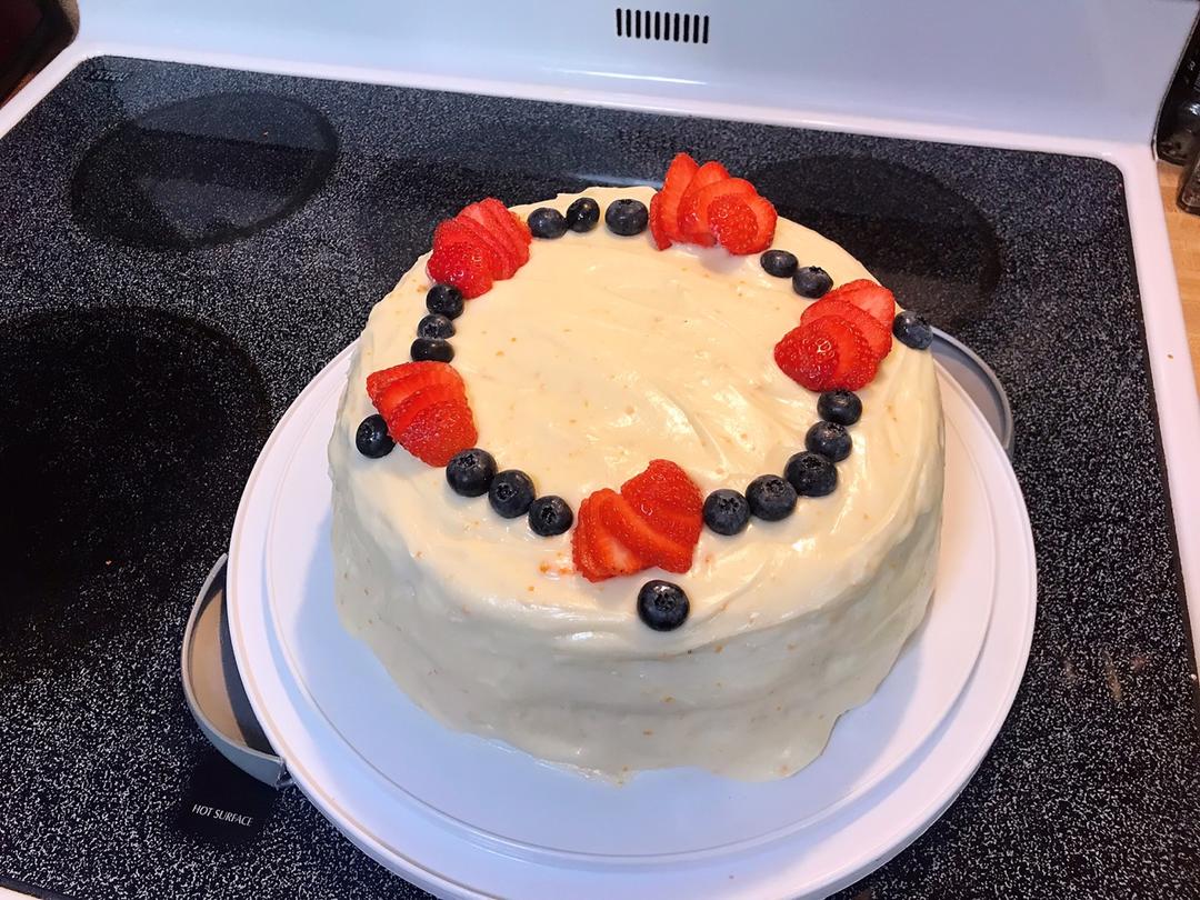 美式胡萝卜蛋糕