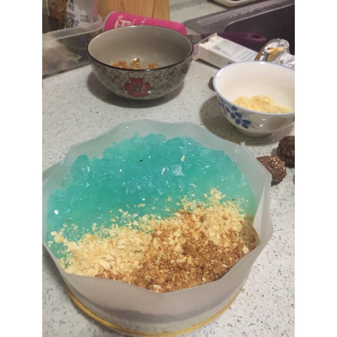 海洋酸奶慕斯蛋糕