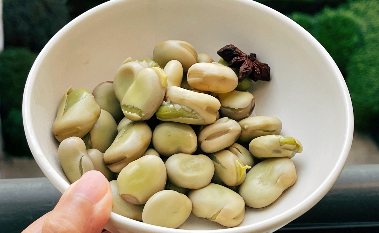 茴香豆、水煮五香蚕豆，孔乙己那碟让我们都流过口水的豆子
