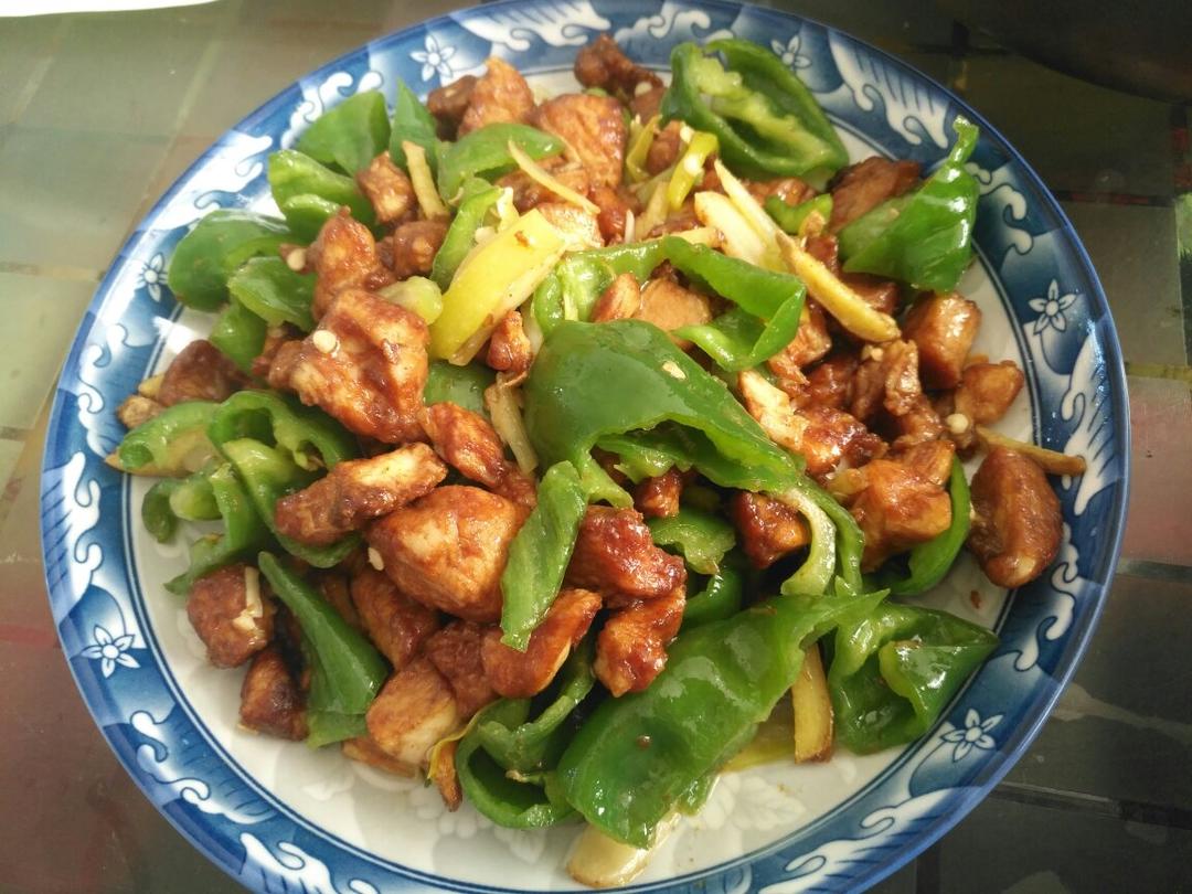 鸡肉菜谱1⃣️-辣炒鸡丁（米饭杀手）