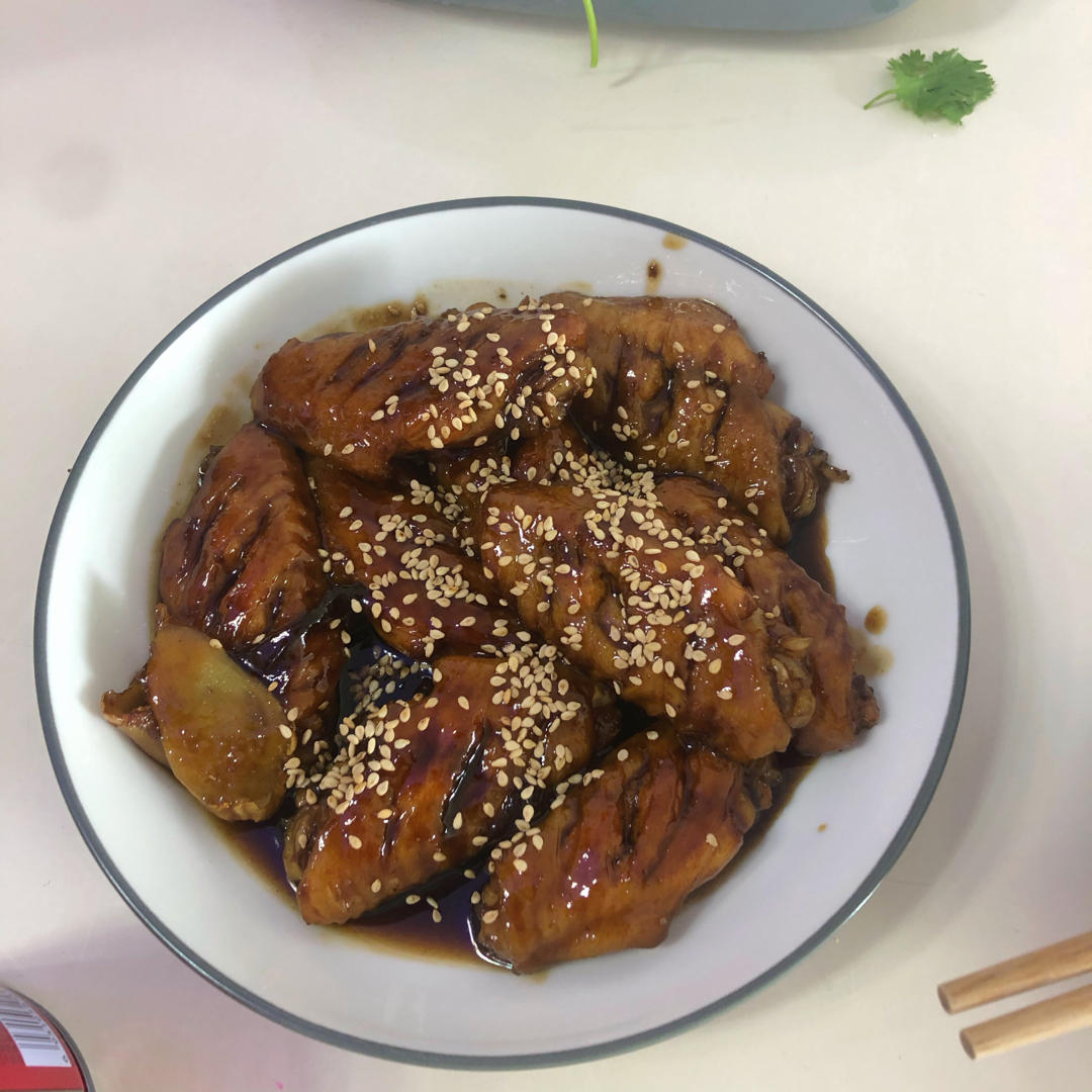 心怀大格局做的家庭版可乐鸡翅