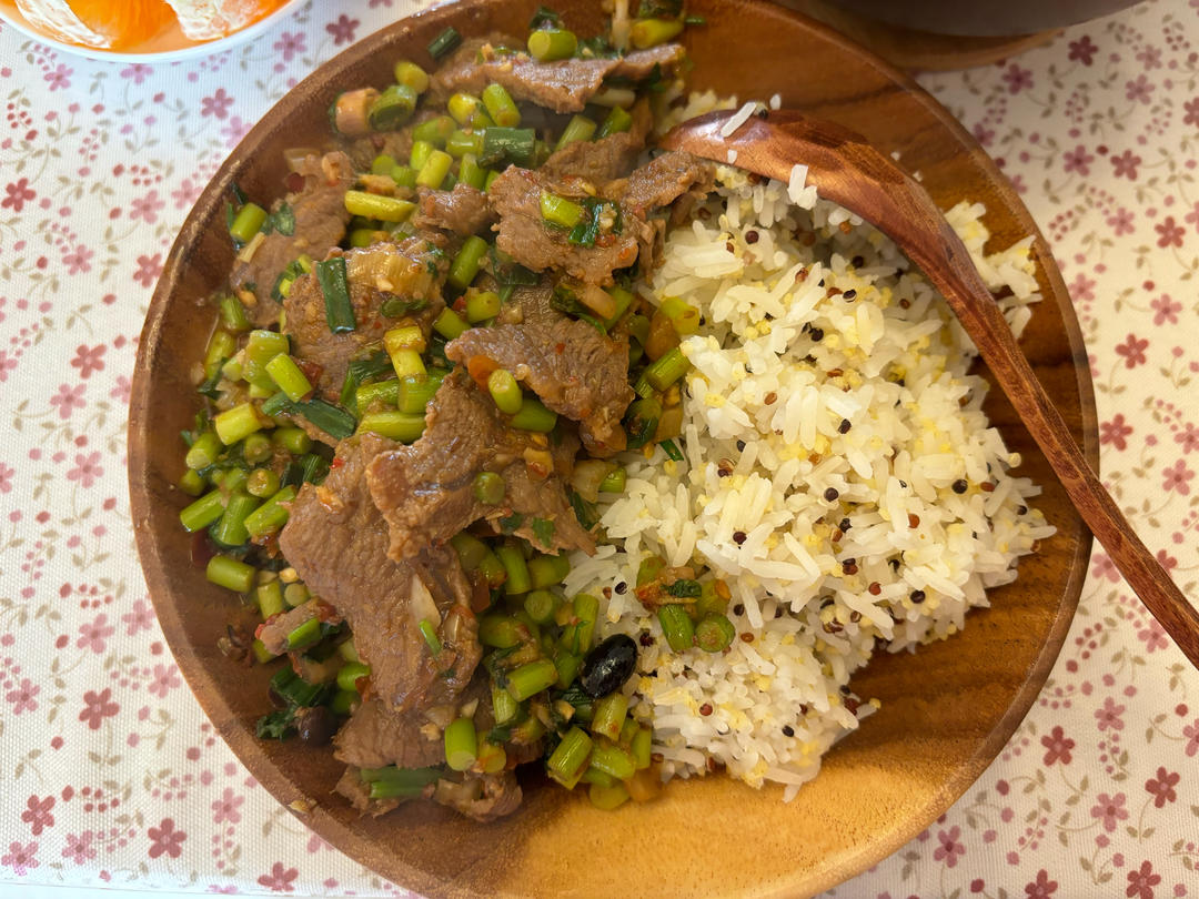 蒜苗孜然牛肉（转存）