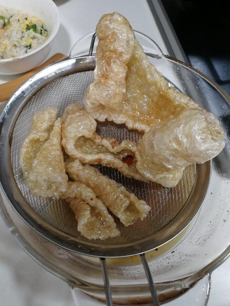 自己炸皮肚