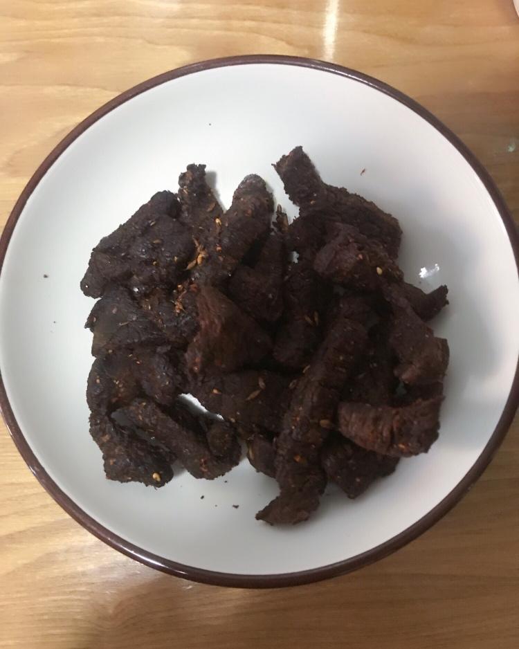儿子评价比外面好吃一百倍的自制牛肉干
