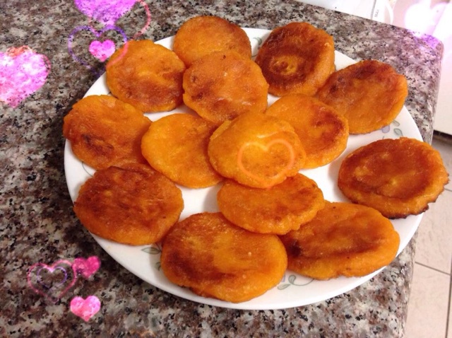 糯米红薯饼