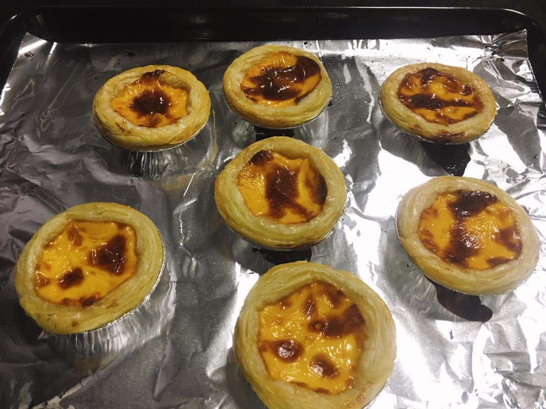 媲美KFC的快手无糖代糖版蛋挞【附改善底部软塌的小窍门】