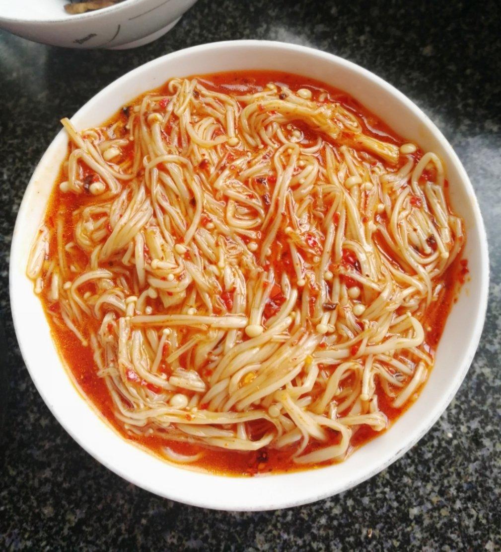超级下饭菜-红油金针菇