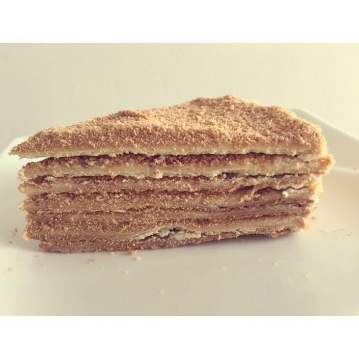 俄罗斯蜂蜜蛋糕   千层蛋糕【又名提拉米苏】