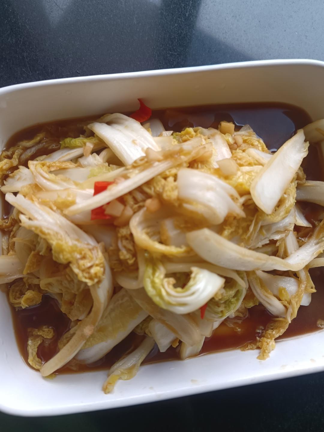 酸爽开胃的酸辣娃娃菜（白菜）