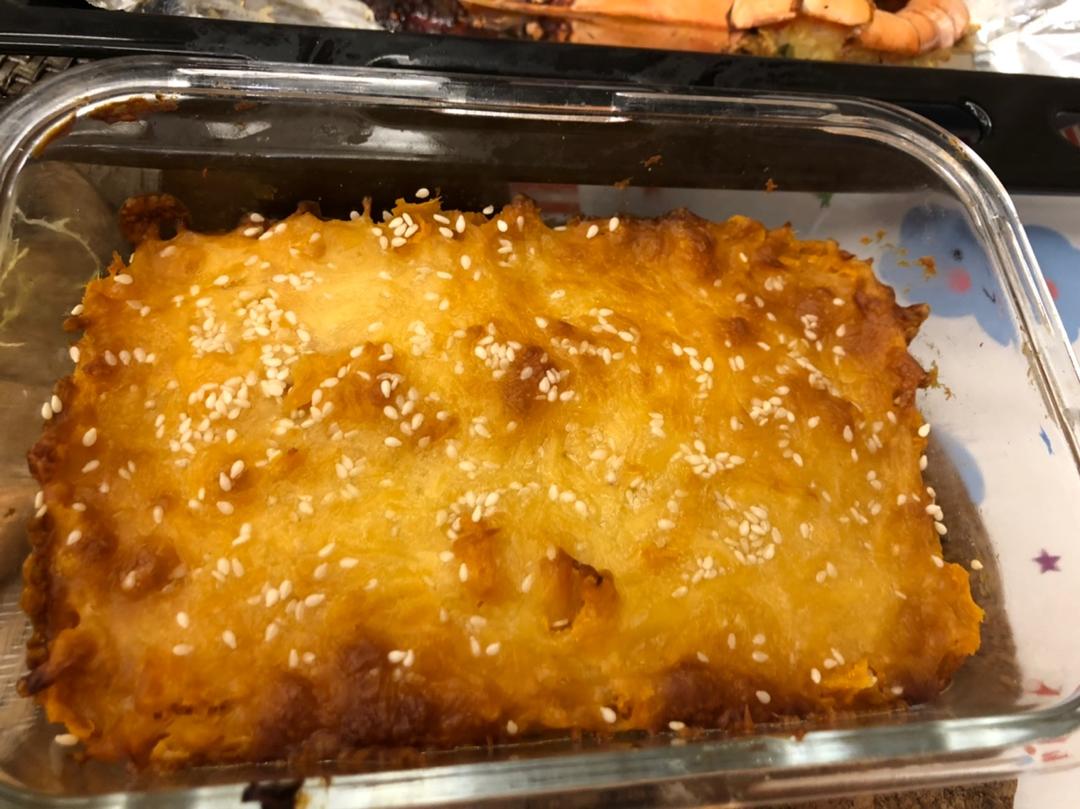 芝士焗红薯