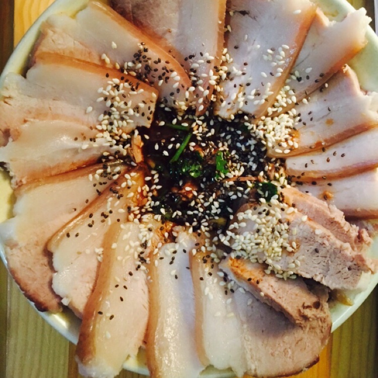 蒜泥白肉