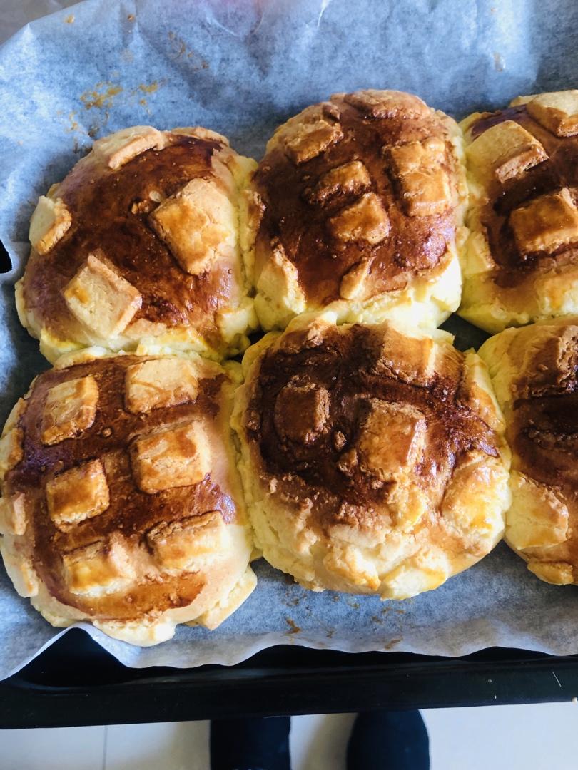 《Tinrry+》菠萝包（手揉教程）（帅帅小厨）