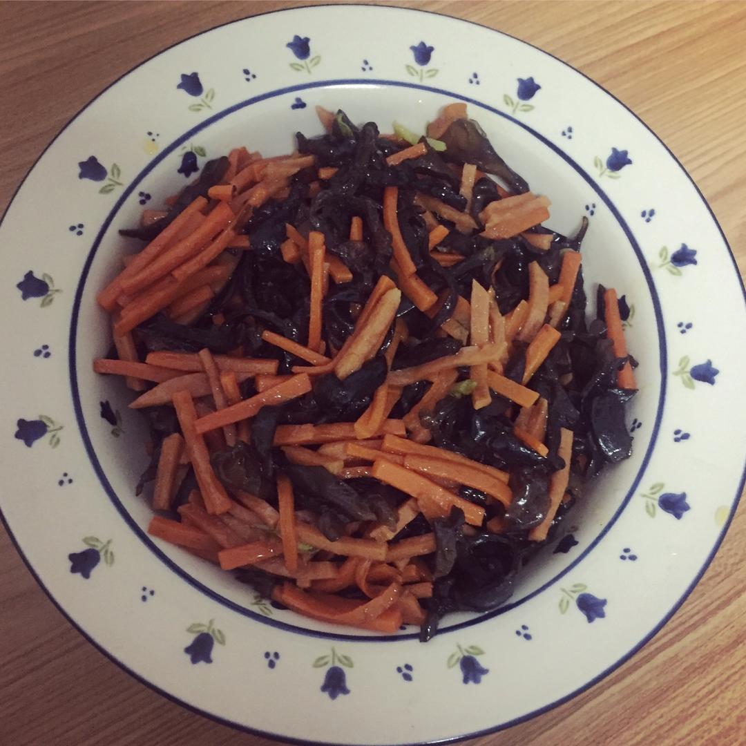 小炒黑木耳丝