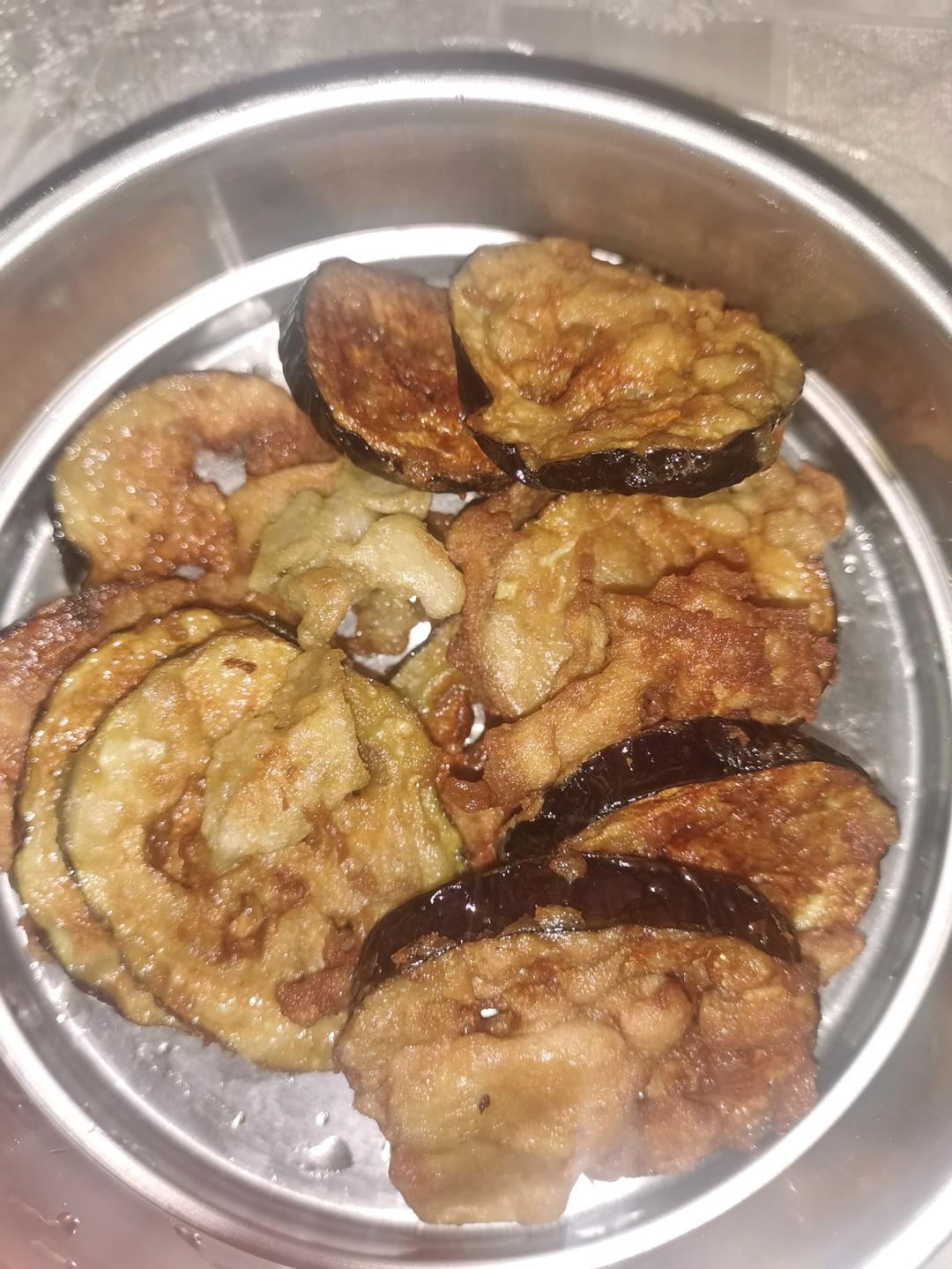 素炸茄盒（简易）