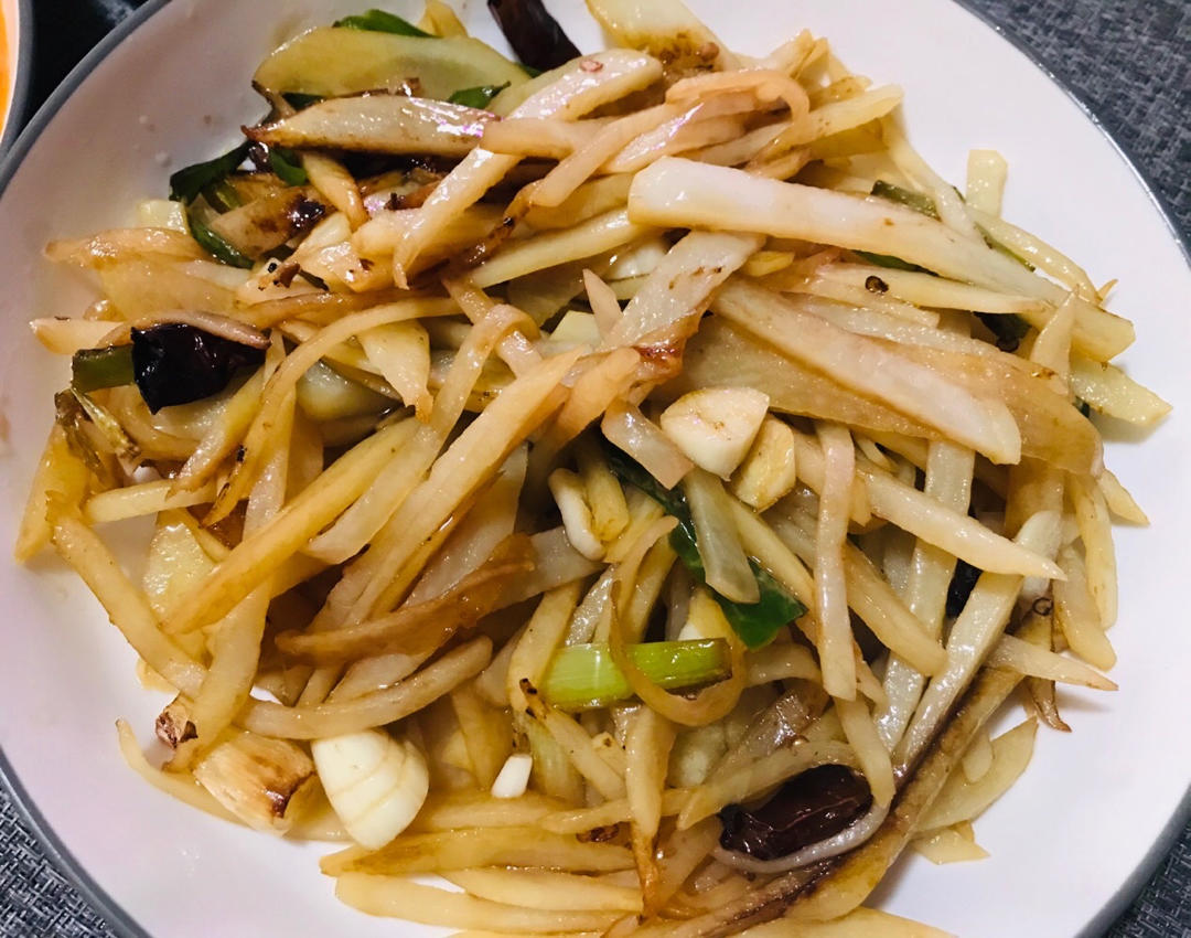 超级无敌下饭菜～酸辣土豆丝