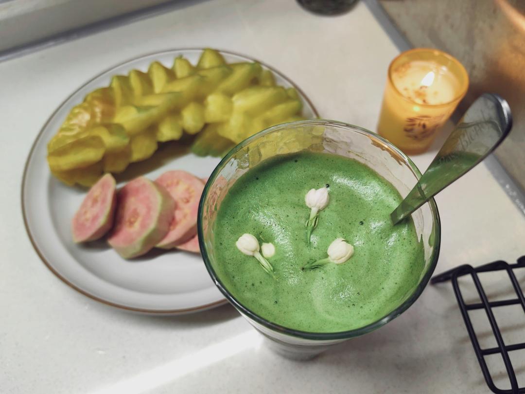 MY VEGE LATTE🍵🥗