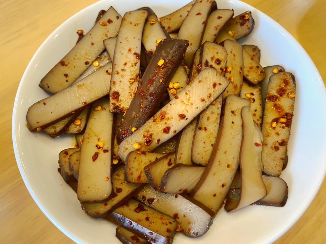 一分钟快手凉拌鸡蛋干