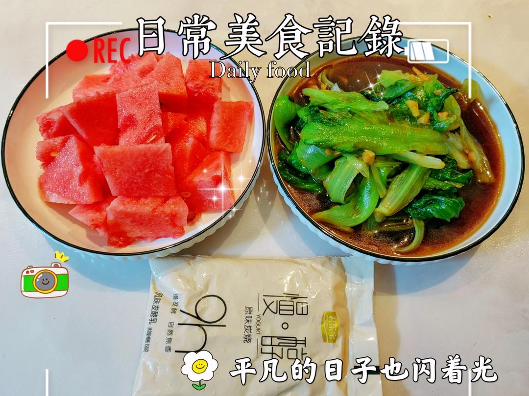 蚝油蒜蓉生菜