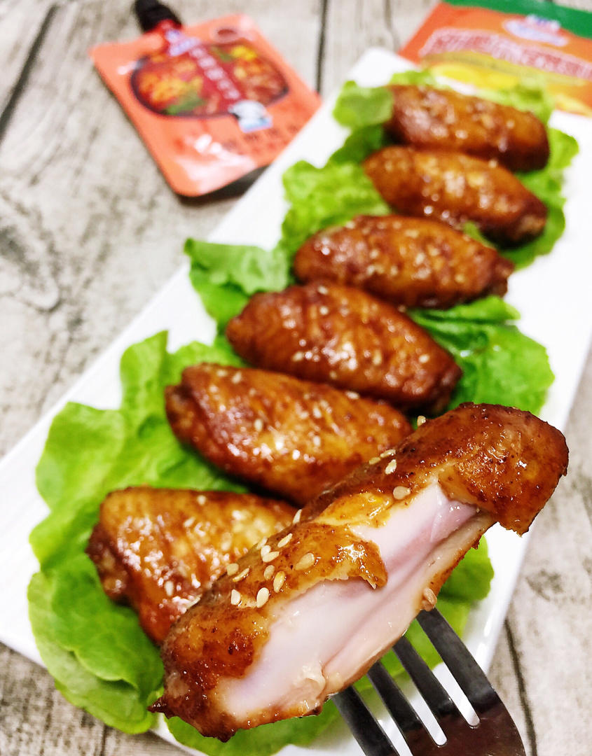 味好美新奥尔良麻辣烤鸡翅