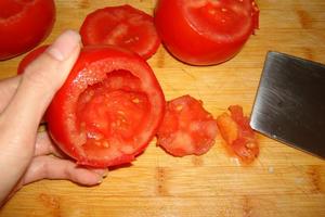 番茄镶肉的做法 步骤8