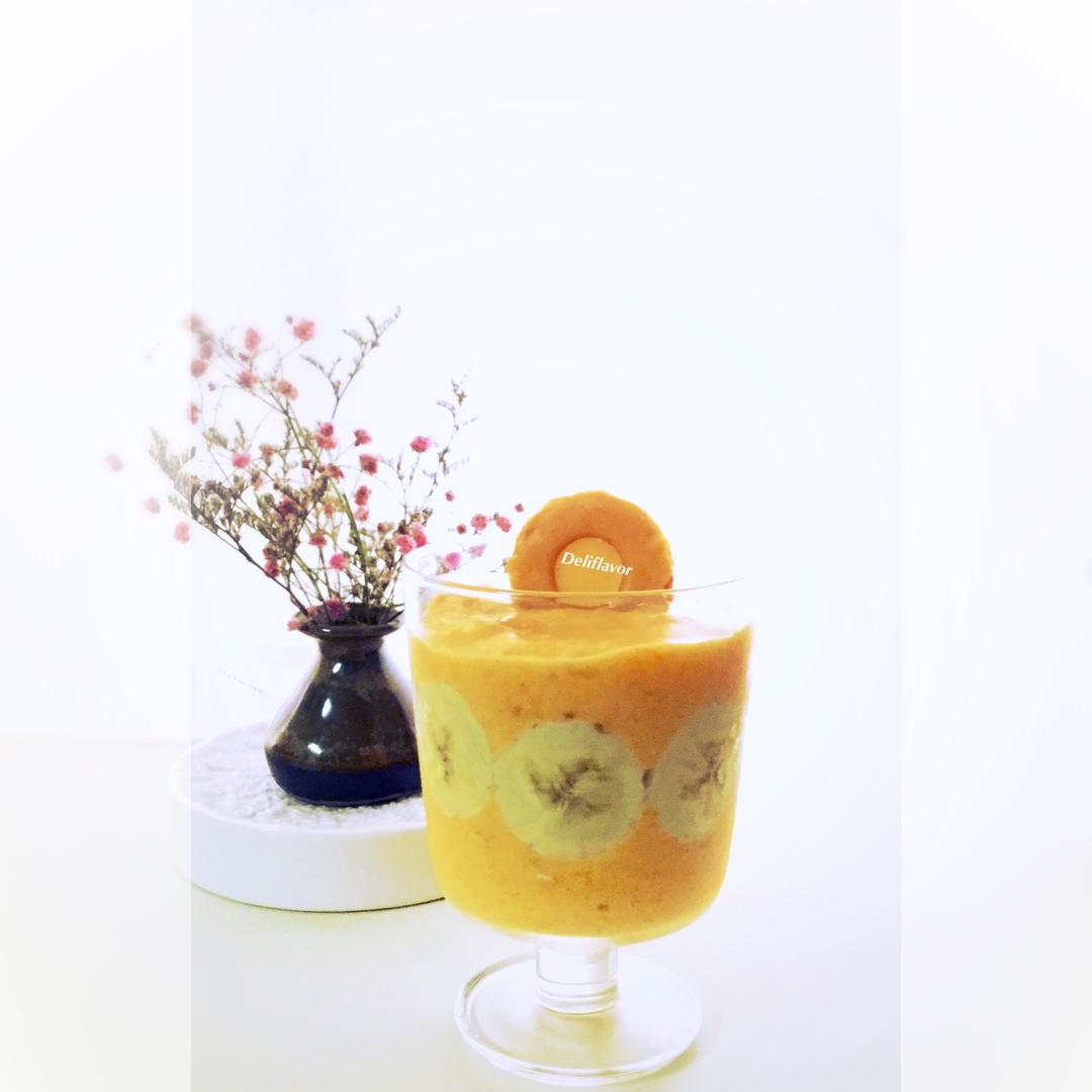 芒果香蕉牛奶思慕雪的做法