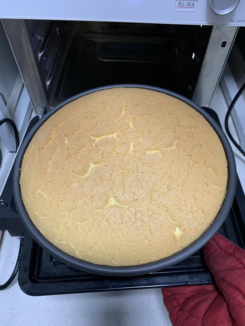 8寸9寸圆模戚风蛋糕(生日蛋糕胚)